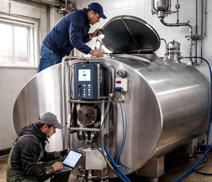 Maintenance et dépannage tank à lait Sallanches